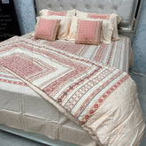 LUXURY JAIPURI 8-PIECE BAMBOO COTTON COMFORTER SET – SUPER KING SIZE