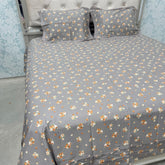 SUMMER SUPER KING SIZE 100% COTTON WITH CHICKEN KARI KASH ON PILLOW COVERS