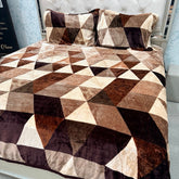 LUXURY KING TO SUPER KING 3 PCS FLAT BEDSHEET SET – SOFT & DURABLE FABRIC
