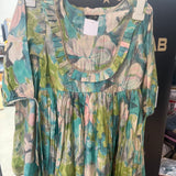 GIRLS PURE COTTON JAIPURI STYLE FROK SUIT SIZE 28