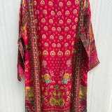 PUNJABI PARTY WEAR 3 PCS SUIT WITH PANT IN CRAPE