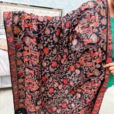 PREMIUM PASHMINA THREAD EMBROIDERY SHAWL – FULL WARM SARDARI LOOK