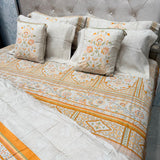 LUXURY JAIPURI 8-PIECE BAMBOO COTTON COMFORTER SET – SUPER KING SIZE