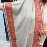 PREMIUM PASHMINA THREAD EMBROIDERY BORDER SHAWL FOR WOMEN