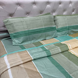 SUMMER PREMIUM QUALITY PURE COTTON KING SIZE 4 PCS COMFORTER SET