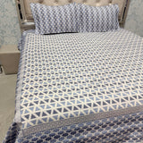 ROYAL KING SIZE BEDCOVER SET – 3 PIECE REVERSIBLE HEAVY ALL-SEASON BEDDING