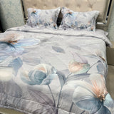 LUXURY KING TO SUPER KING DIGITAL PRINT COMFORTER / AC SET – 4 PIECE BEDDING SET