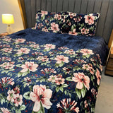 WINTER SUPER KING SIZE 3 PCS FLAT VELVET BEDSHEET