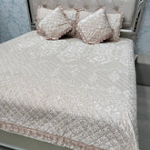 TURKISH STYLE DESIGNER VELVET BEDCOVER SET – ALL SEASON LUXURY ( QUEEN TO KING SIZE)