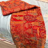 PAKISTAN KANI,MOONLIGHT REVERSIBLE PASHMINA WORK SHAWL