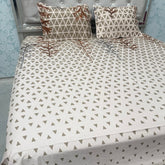 SUMMER PURE COTTON QUEEN SIZE FLAT BEDSHEET