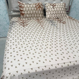 SUMMER PURE COTTON QUEEN SIZE FLAT BEDSHEET