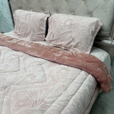 PREMIUM QUALITY WINTER KING SIZE 4 PCS QUILT SET WITH ANTI SKID BEDSHEET