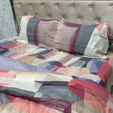 SUMMER PREMIUM QUALITY KING SIZE PURE COTTON 4 PCS COMFORTER SET