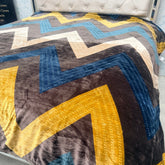 LUXURY KING SIZE QUILT COVER – SOFT WARM CONTRAST BEDDING COVER | PREMIUM MODERN DESIGN