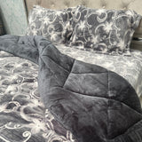 MONTE CARLO PREMIUM 4 PCS SUPER KING SIZE QUILT SET