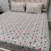 PREMIUM PURE COTTON SUPER KING FITTED SHEET – CUSTOM SELECTED DESIGNS