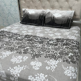 SUMMER PURE COTTON KING SIZE FITTED BEDSHEET ( fit on 10 inch high king mattress and 12 inch queen mattress as well)