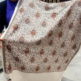 PREMIUM PASHMINA THREAD EMBROIDERY SHAWL – FULL WARM SARDARI LOOK