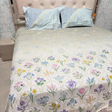 PREMIUM PURE COTTON SUPER KING SIZE BEDSHEET SET
