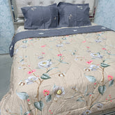 SUMMER SUPER KING SIZE PURE COTTON REVERSIBLE COMFORTER SET