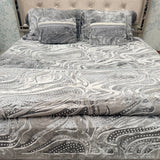 ROYAL LUXE EMBOSSED DESIGNER BLANKET SET- 6 PCS KING SIZE