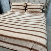LUXURY KING TO SUPER KING 3 PCS FLAT BEDSHEET SET – SOFT & DURABLE FABRIC