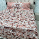 BRANDED PREMIUM PURE COTTON FLAT KING TO SUPER KING SIZE BEDSHEET SET