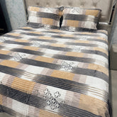 LUXURY KING TO SUPER KING 3 PCS FLAT BEDSHEET SET – SOFT & DURABLE FABRIC