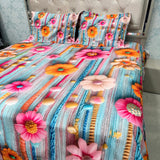 PREMIUM SOFT COTTON SUPER KING SIZE HEAVY BEDSHEET SET – 11D COLLECTION