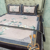 SUMMER DIGITAL PRINT KING SIZE 4 PCS COMFORTER SET