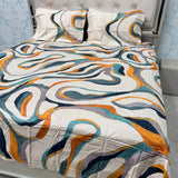 BRANDED PREMIUM PURE COTTON FLAT KING SIZE BEDSHEET SET