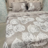 SUMMER DIGITAL PRINT 4 PCS KING SIZE( SUPER ) COMFORTER SETN