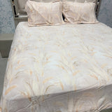 LUXURY KING TO SUPER KING 3 PCS FLAT BEDSHEET SET – SOFT & DURABLE FABRIC