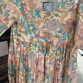 GIRLS PURE COTTON JAIPURI STYLE FROK SUIT SIZE 28