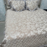 ROYAL LOOK KING SIZE 5 PCS QUILTED BEDCOVER SET
