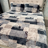 LUXURY KING TO SUPER KING 3 PCS FLAT BEDSHEET SET – SOFT & DURABLE FABRIC