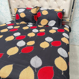 SUMMER PURE COTTON 3 PCS QUEEN SIZE BEDSHEET SET