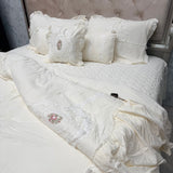 PREMIUM KING SIZE 7 PCS QUILTED BEDCOVER SET WITH DESINER COMFORTER