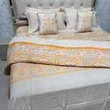 LUXURY JAIPURI 8-PIECE BAMBOO COTTON COMFORTER SET – SUPER KING SIZE