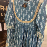 GIRLS PURE COTTON SHARARA SUIT SIZE 30