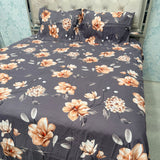 SUMMER PREMIUM QUALITY GLACÉ COTTON SUPER KING SIZE BEDSHEET SET