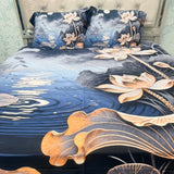 SUMMER 7D DIGITAL PRINT SUPER KING SIZE BEDHSEET SET
