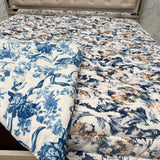 ELEGANT REVERSIBLE QUILT FOR SUPER KING BED