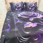 SUMMER SUPER KING SIZE 7 D BEDHSEET SET