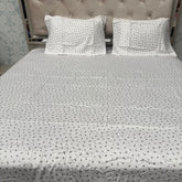 SUMMER SUPER KING SIZE PURE COTTON BEDSHEET SET