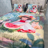 SUMMER BEAUTIFUL KING SIZE KIDS BEDSHEET