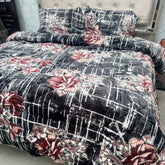 4-PIECE PREMIUM VELVET QUILT SET – SUPER KING SIZE LUXURY BEDDING
