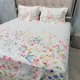 BRANDED PREMIUM PURE COTTON FLAT KING TO SUPER KING SIZE BEDSHEET SET
