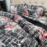 4-PIECE PREMIUM VELVET QUILT SET – SUPER KING SIZE LUXURY BEDDING